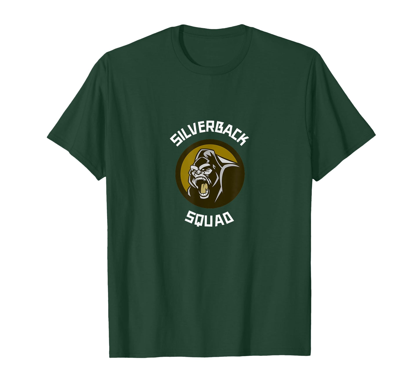 Silverback Gorilla Monkey Squad T-Shirt