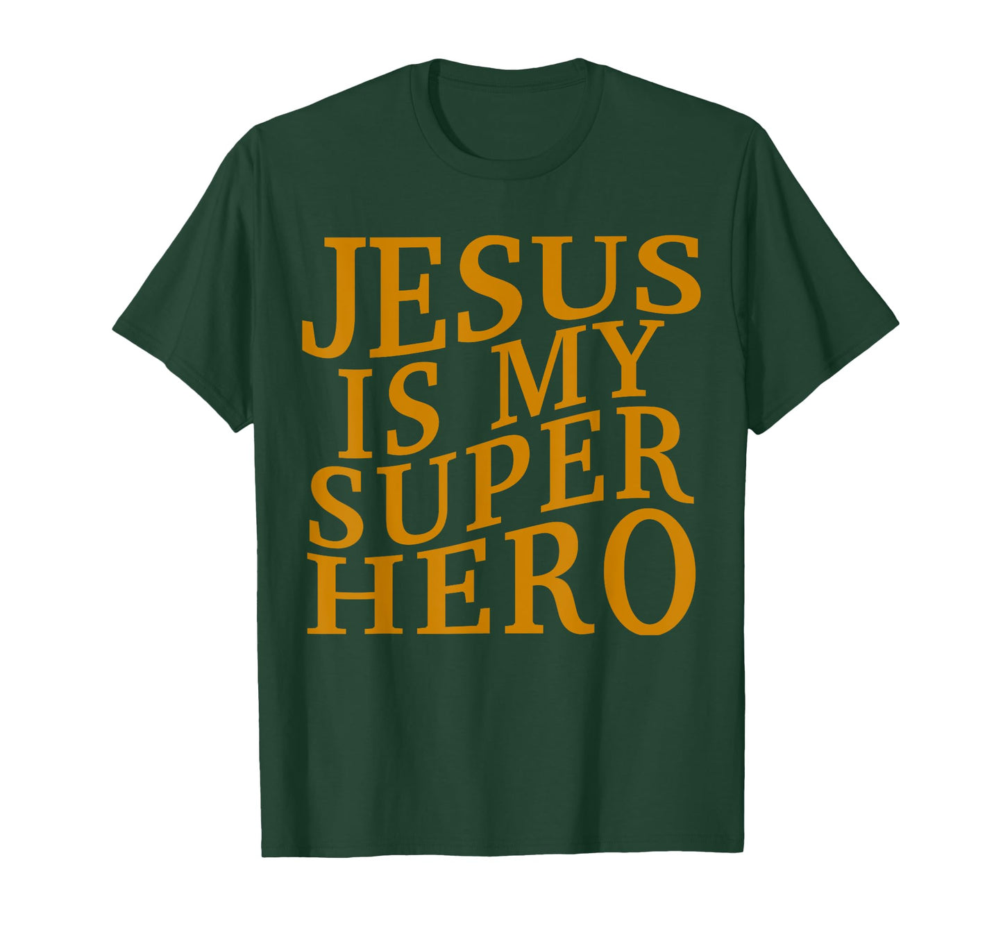 Toddler Jesus is My Superhero Christian God Son Brother Kids T-Shirt