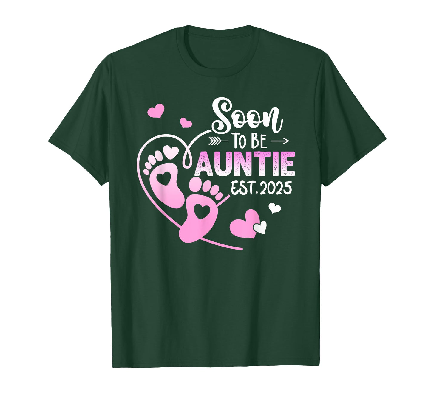 Coming Soon 2025 Soon To Be Auntie est. 2025 T-Shirt