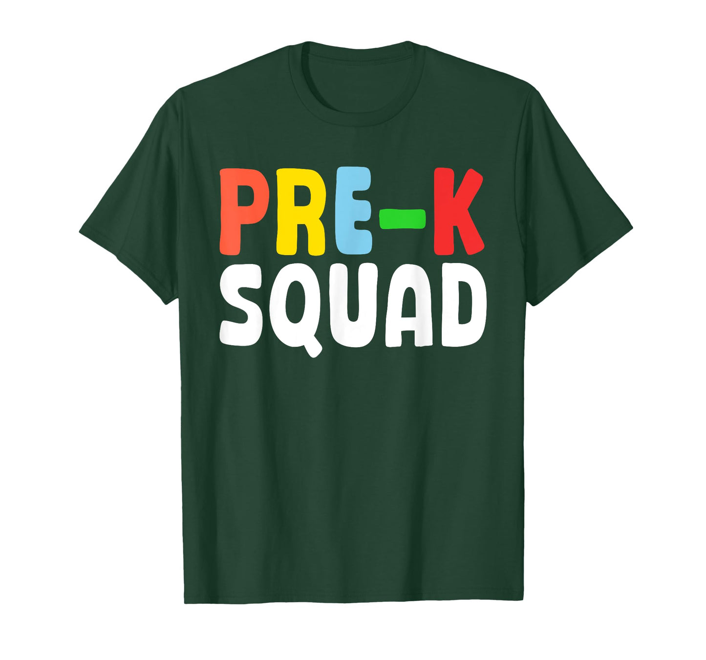 Cool Pre-K Squad Art For Men Women Preschool PreK Teacher T-Shirt