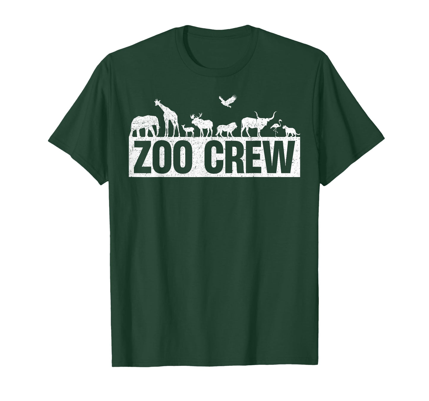 Safari Tour Jungle Animal Wildlife Lover Zoo Keeper Zoo Crew T-Shirt