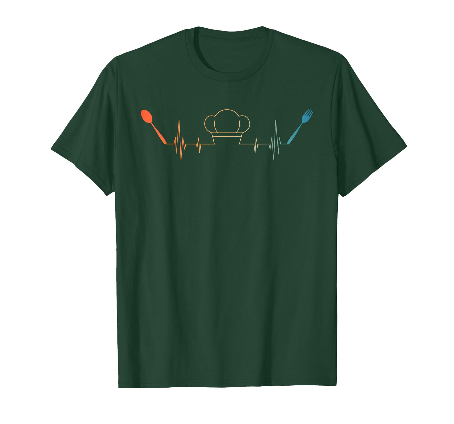 Funny Chef Art For Men Women Cooking Kitchen Culinary Cook T-Shirt