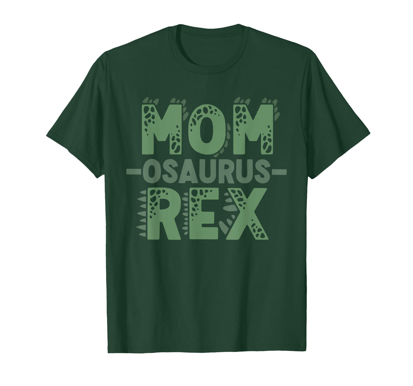 Momsaurus T rex Dinosaur Funny Mom Saurus Matching Family T-Shirt