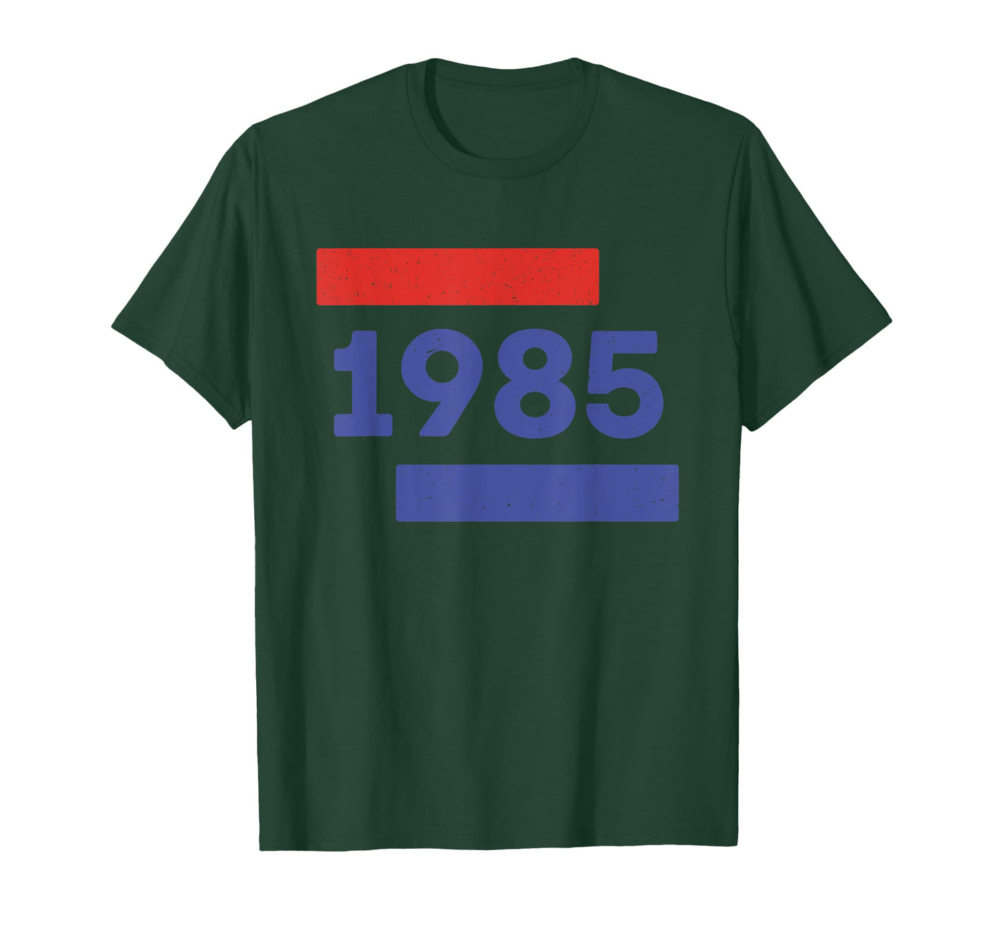 Classic 1985, Retro Red And Blue 40th Birthday T-Shirt