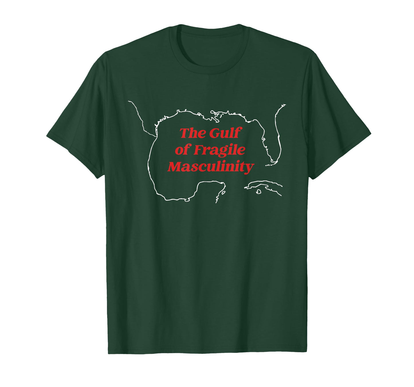 The Gulf Of Fragile Masculinity Design T-Shirt
