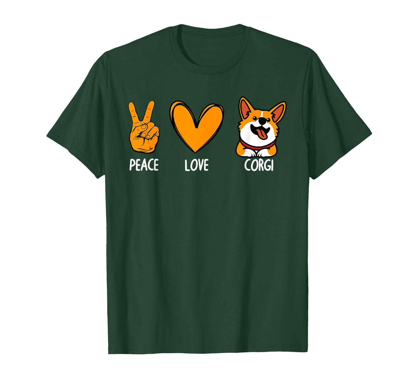 Funny Corgi Design For Men Women Kids Pet Dog Corgi Lovers T-Shirt