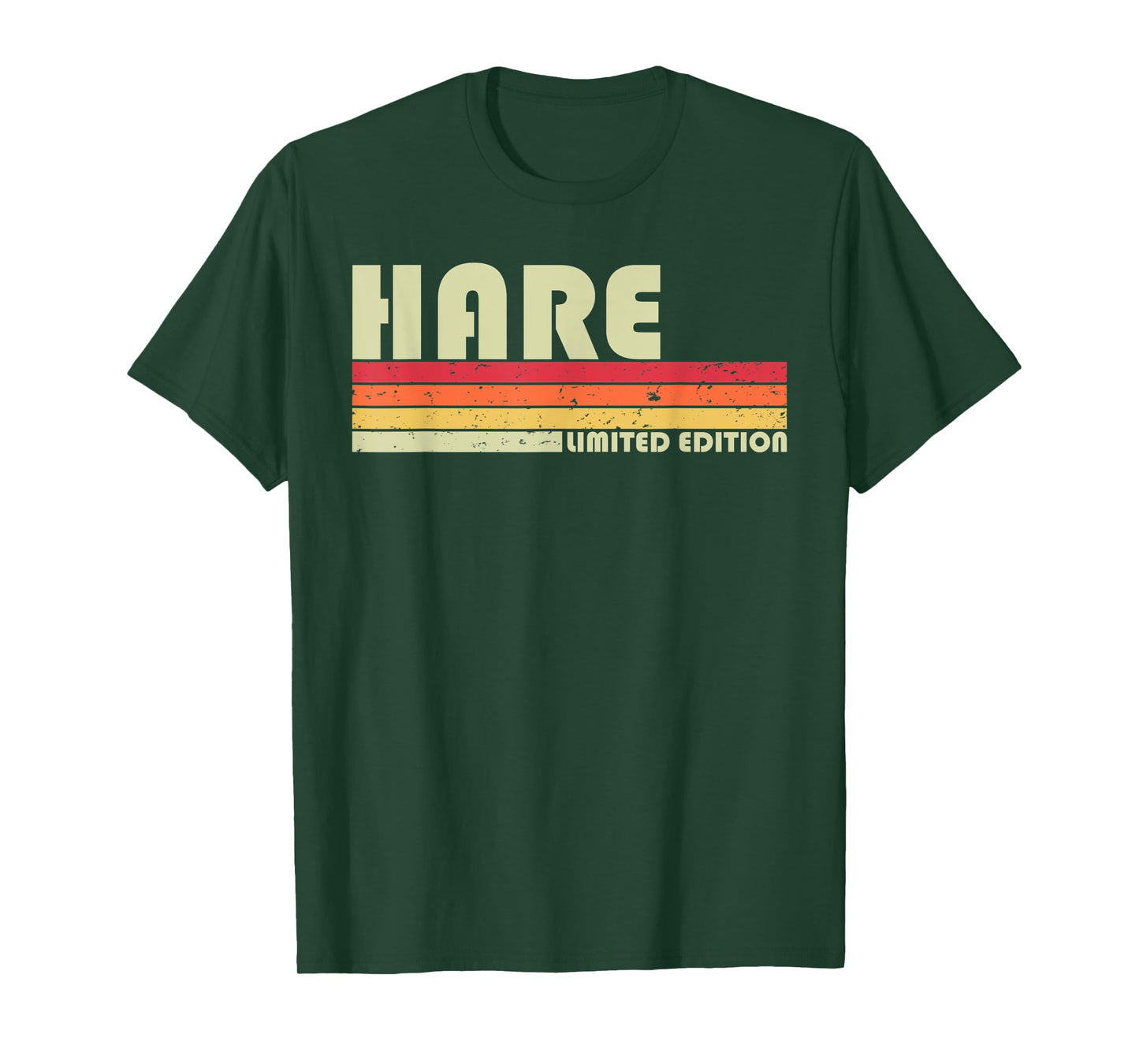 HARE Surname Funny Retro Vintage 80s 90s Birthday Reunion T-Shirt