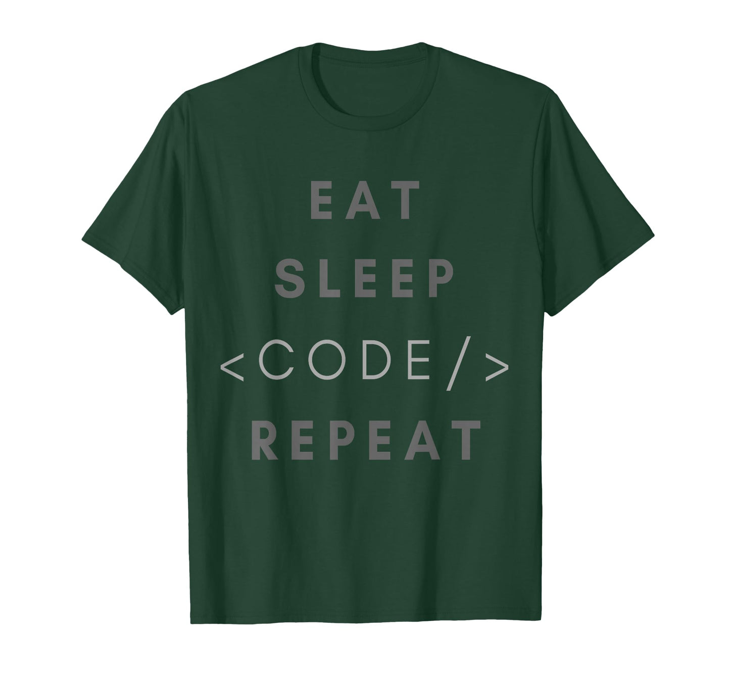 Eat Sleep Code Repeat Funny Programming Coding Gift Shirt T-Shirt