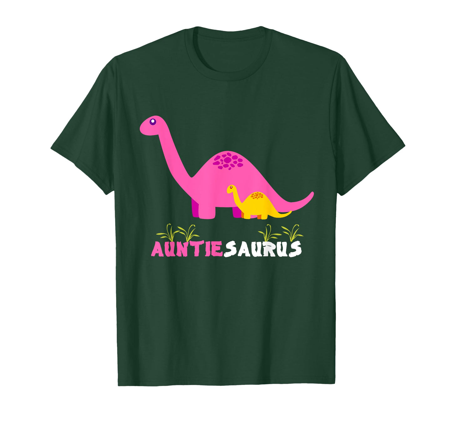 Auntiesaurus Cute Auntie Saurus Dinosaur Aunt T-Shirt