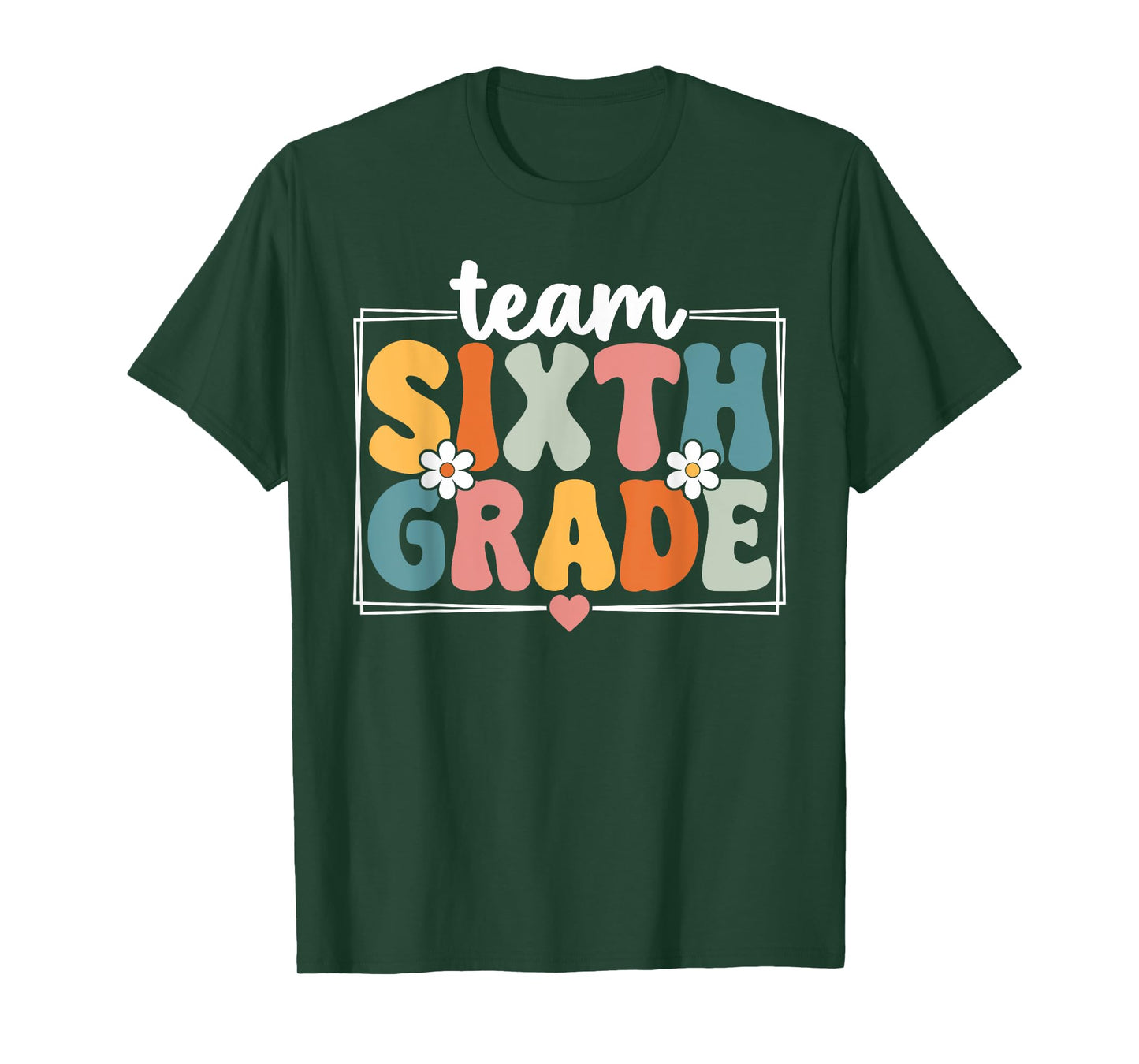 Team Sixth Grade Back To School 6th Grade Team T-Shirt
