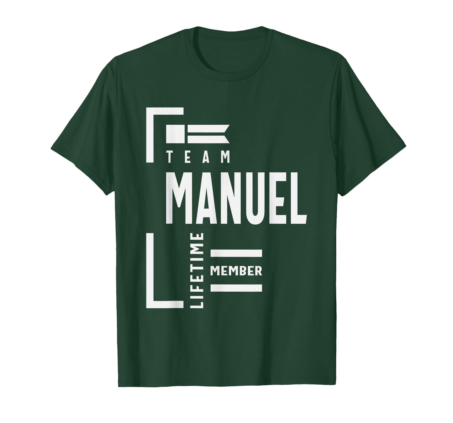 Team Manuel Lifetime Member Funny Name Manuel T-Shirt