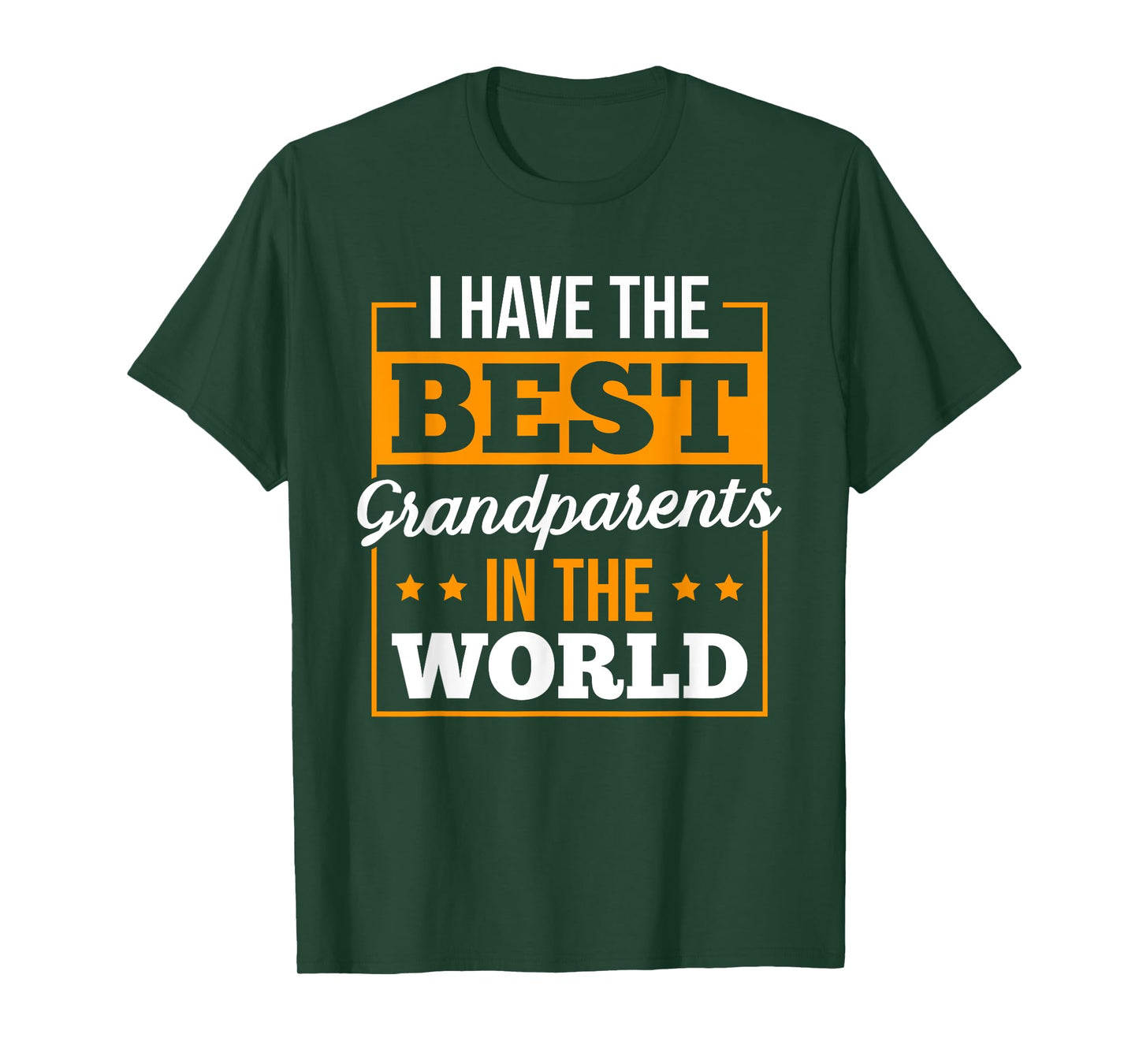 Grandparents Day I Have The Best Grandparents In The World T-Shirt