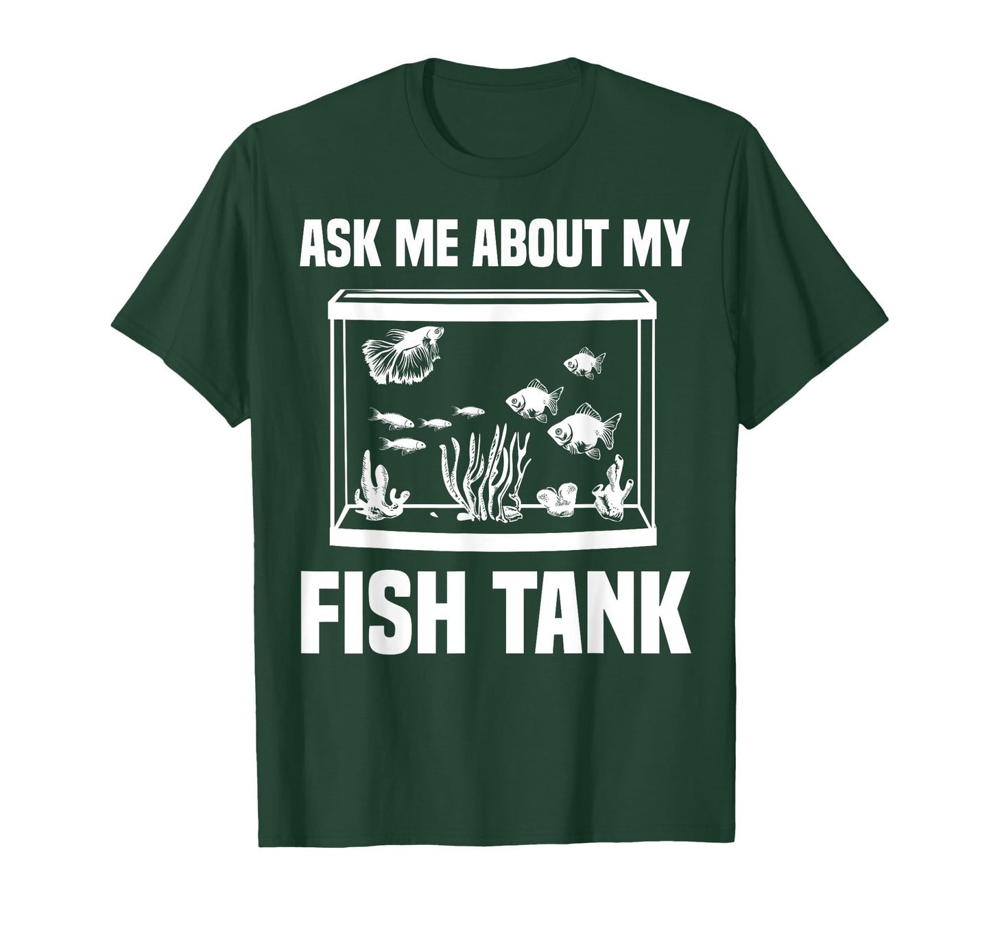 Best Aquarium Art For Men Women Fish Tank Aquarium Lover T-Shirt