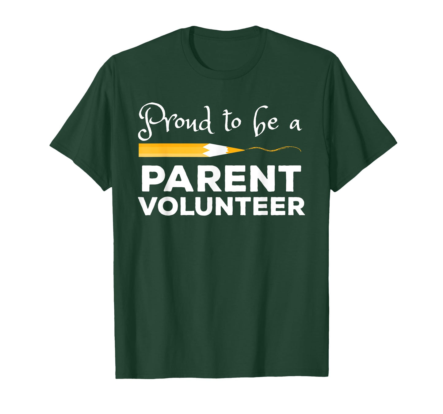 Volunteer Parent print School Chaperone Staff T-Shirt