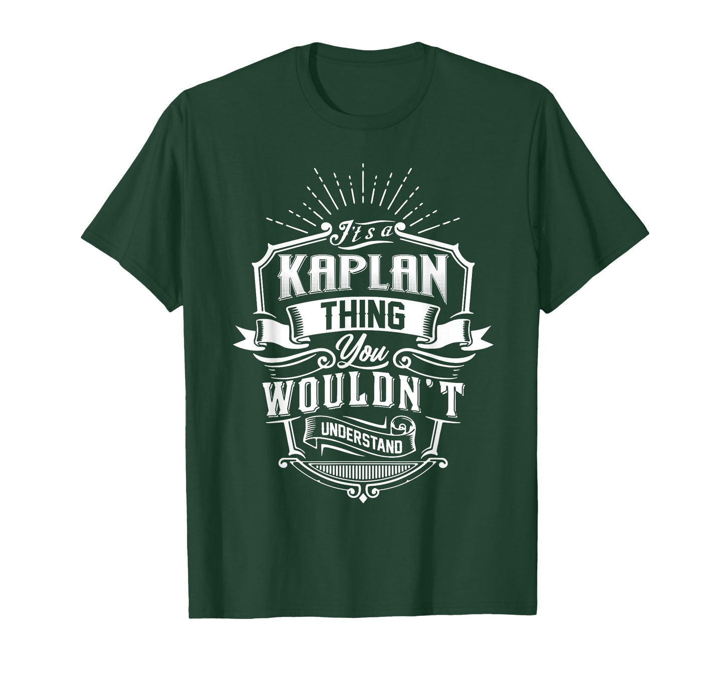 It's A KAPLAN Thing You Wouldn't Understand Name Vintage T-Shirt