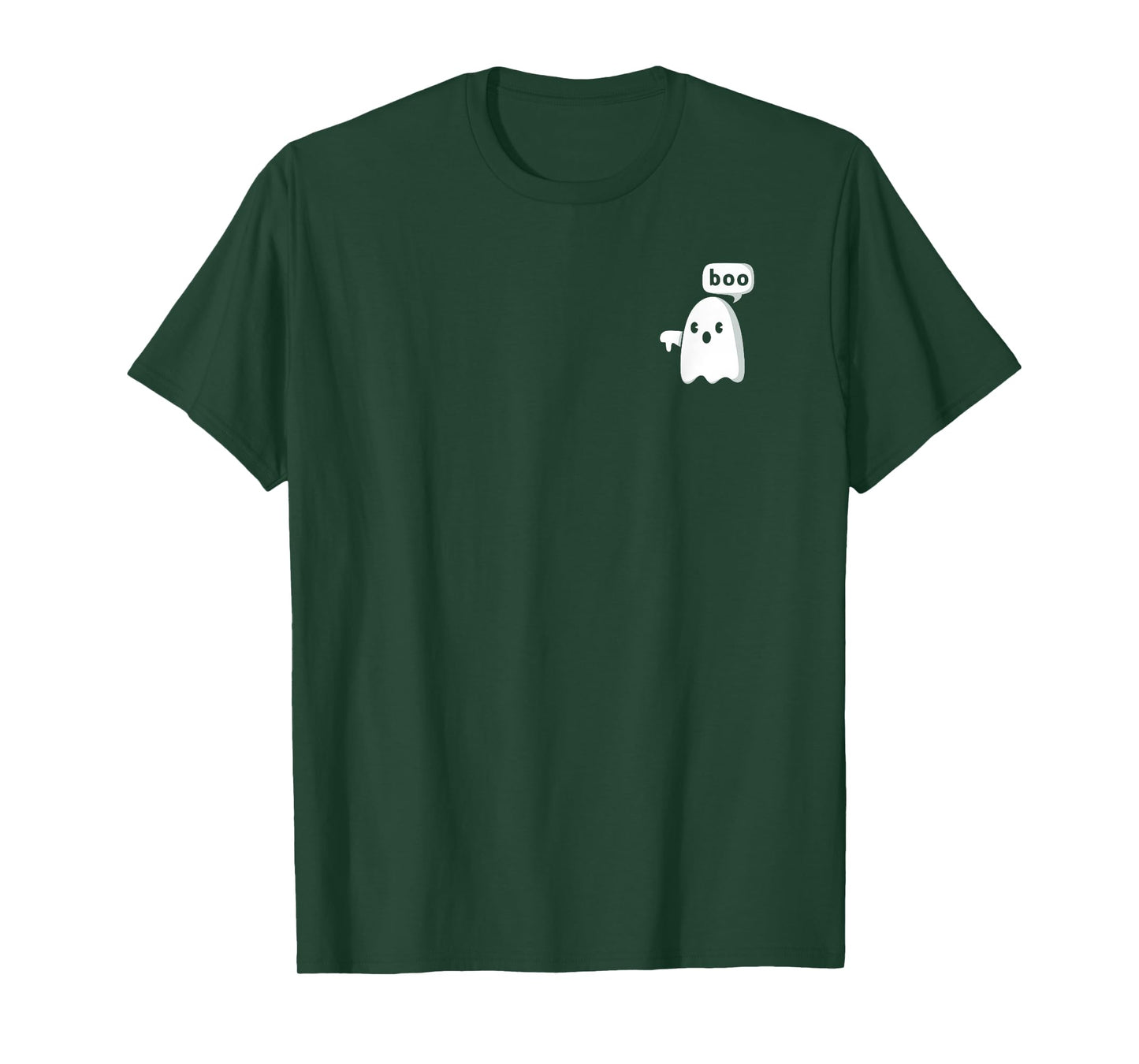 Thumbs Down Ghost Screaming Boo Disapproval Ghost halloween T-Shirt
