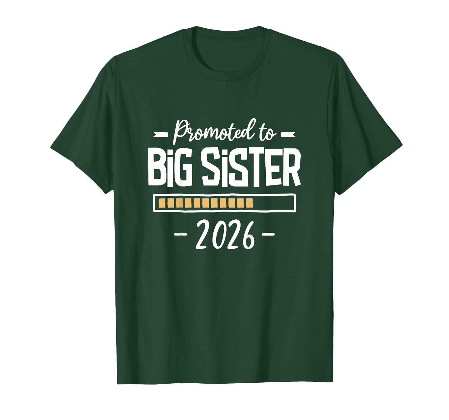 2nd Baby Pregnancy Announcement Family Big Sister To Be 2026 T-Shirt