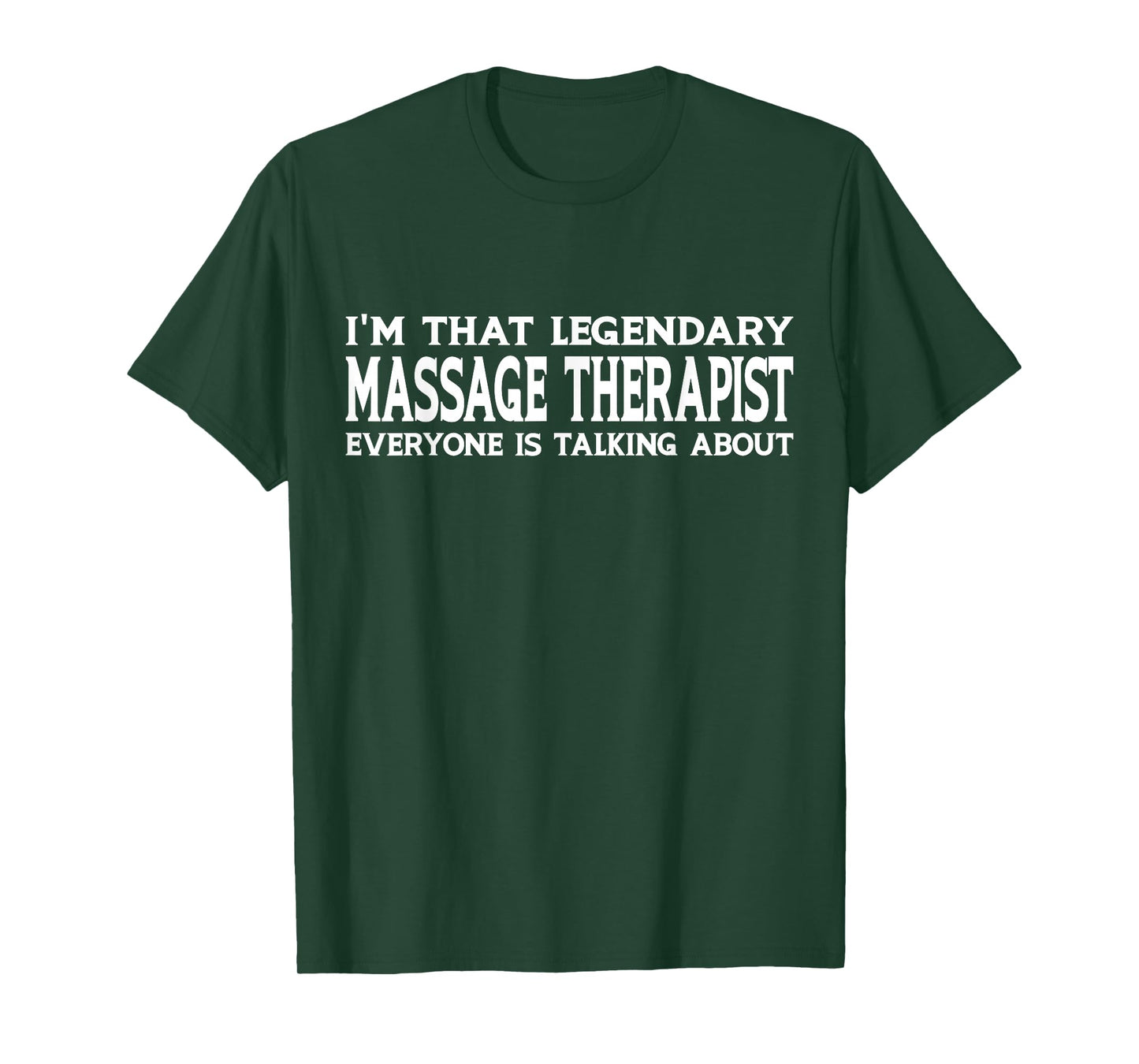 Massage Therapist Job Title Employee Funny Massage Therapist T-Shirt