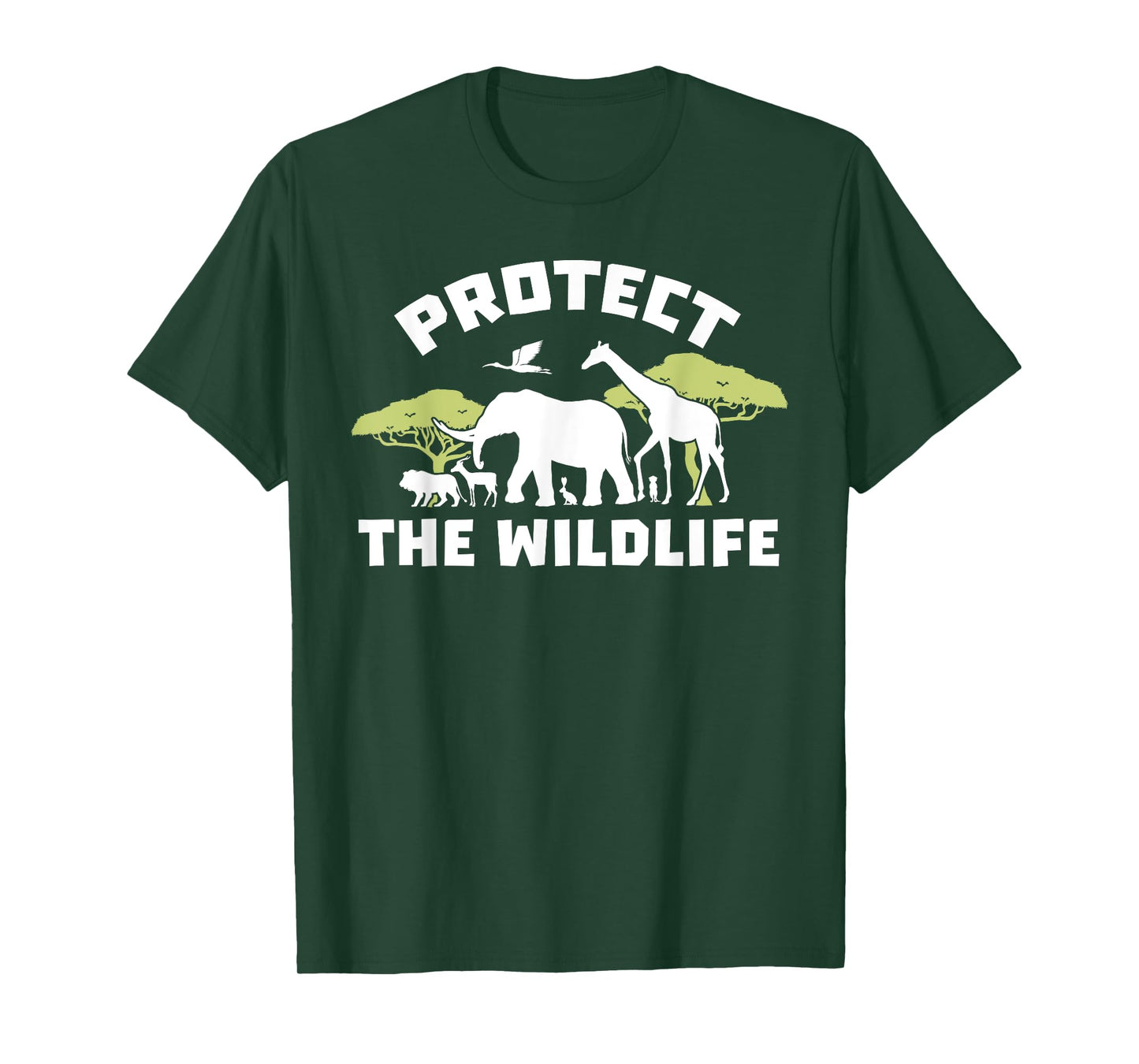 Funny Endangered Wild Animals Protect The Wildlife Safari T-Shirt