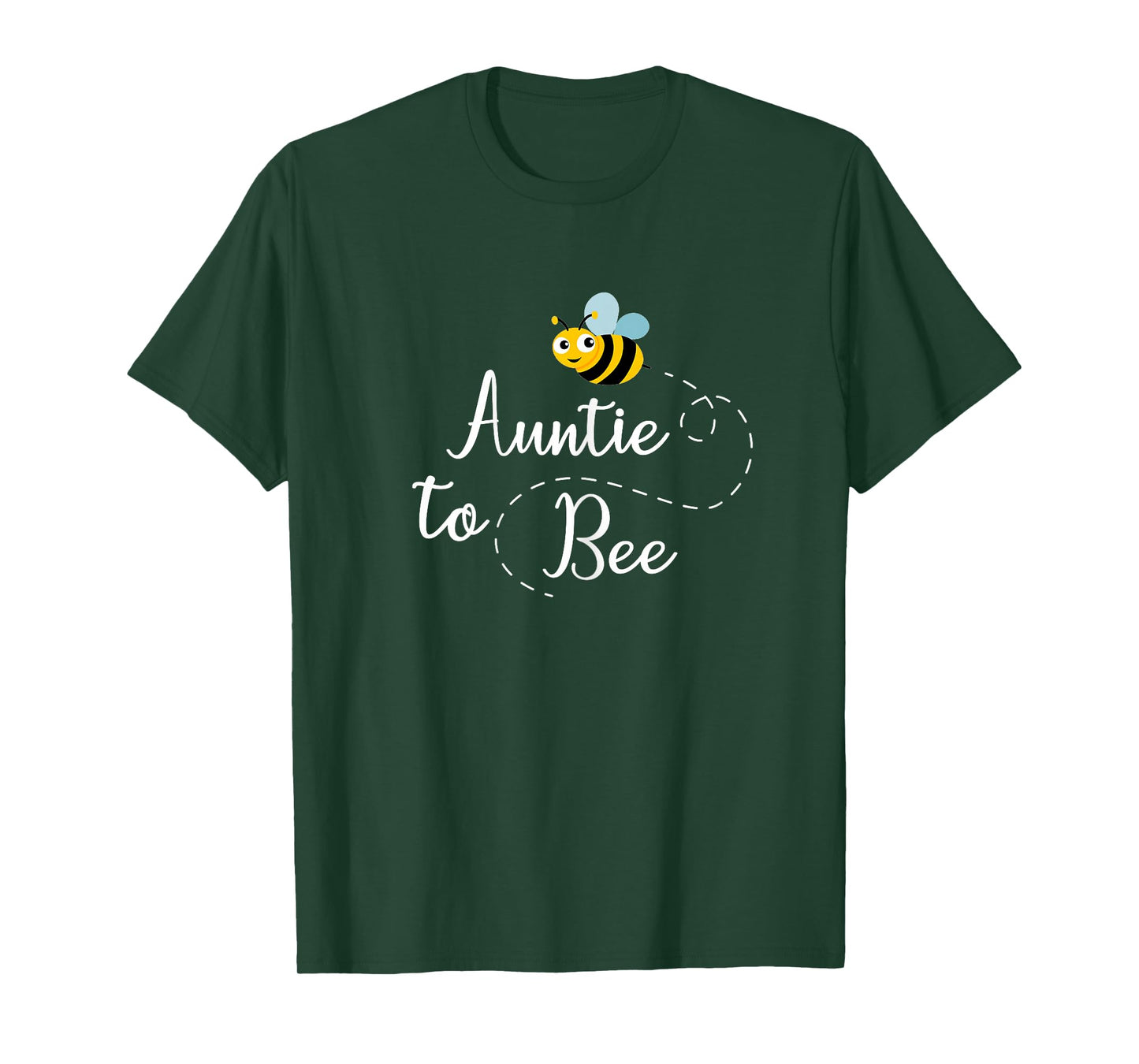 Auntie To Bee T-Shirt, Womens Cute Pregnancy Announcement T-Shirt