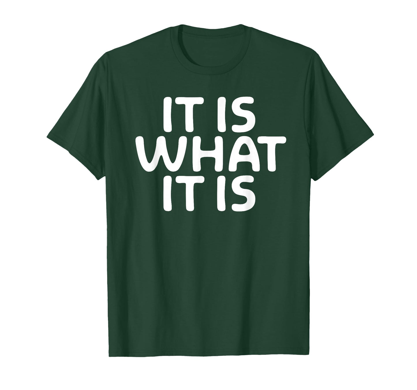 Funny, It Is What It Is T-shirt. Sarcastic Joke Tee T-Shirt