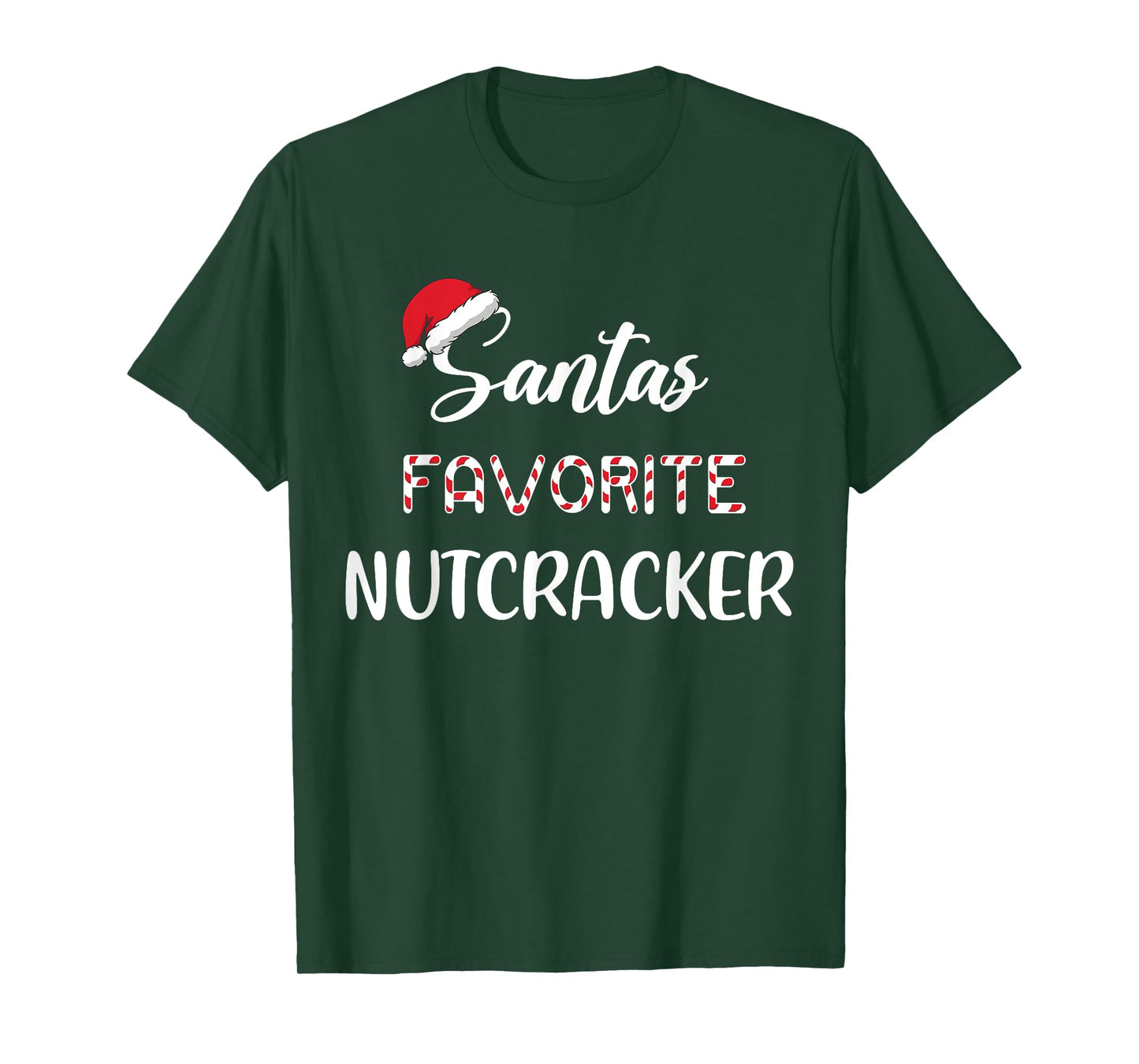 Santa’s Favorite Nutcracker Pajama Christmas Xmas T-Shirt