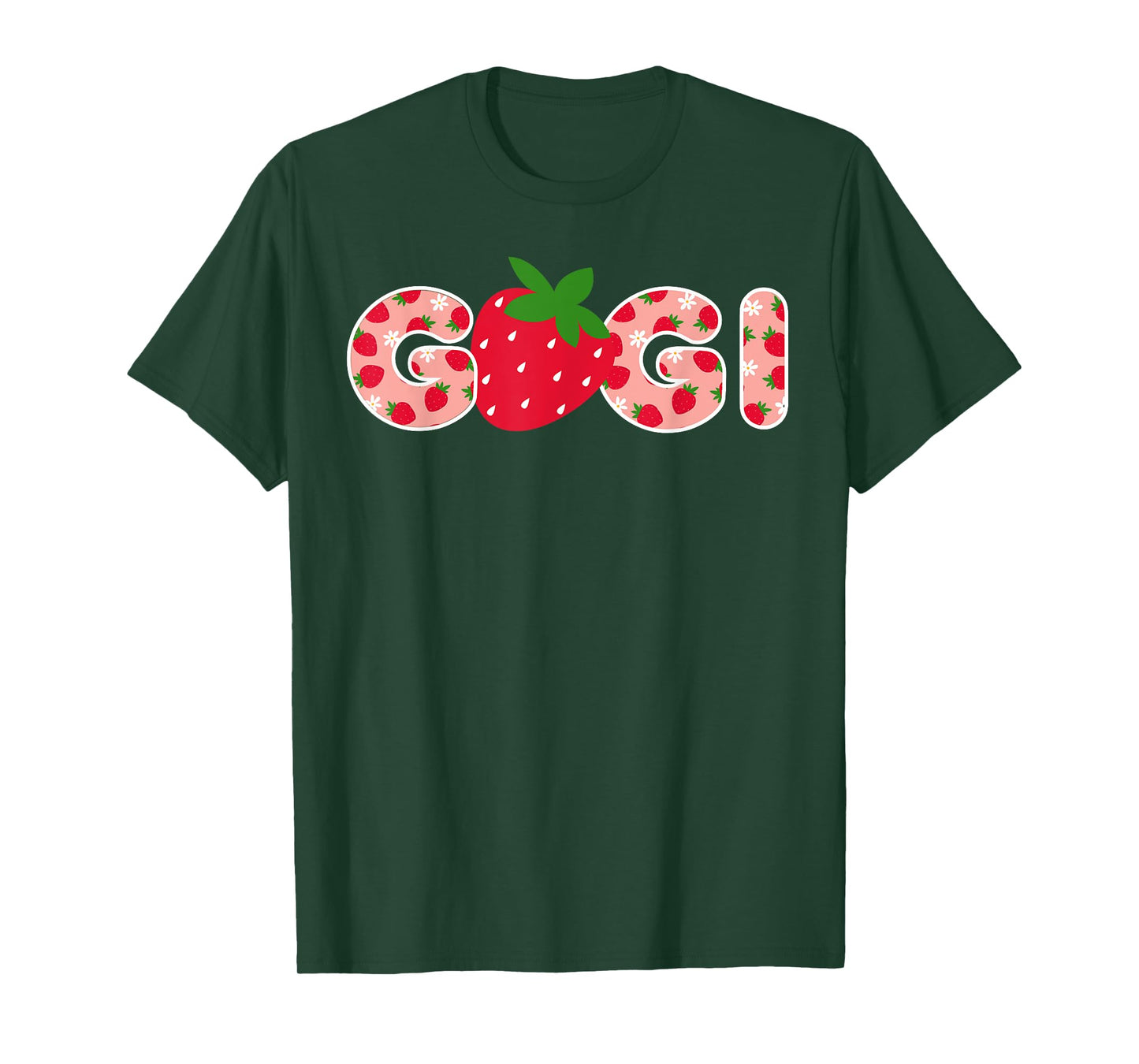 Gigi Strawberry First Birthday Funny Strawberry T-Shirt