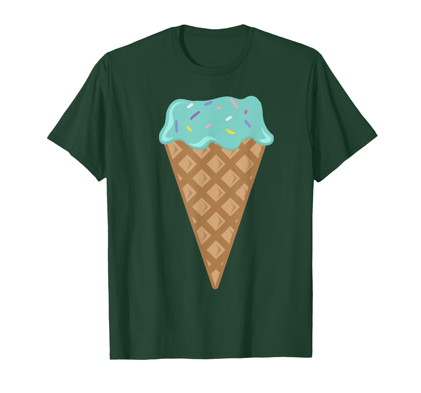 Cool Ice Cream Costume for Men Women Kids Adult Ice Cream T-Shirt