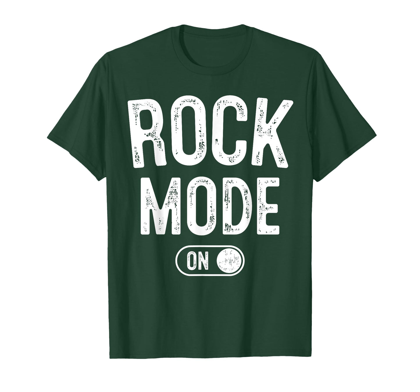 Rock Mode On Funny Rocker Gift Guitar Lover Guitarist T-Shirt