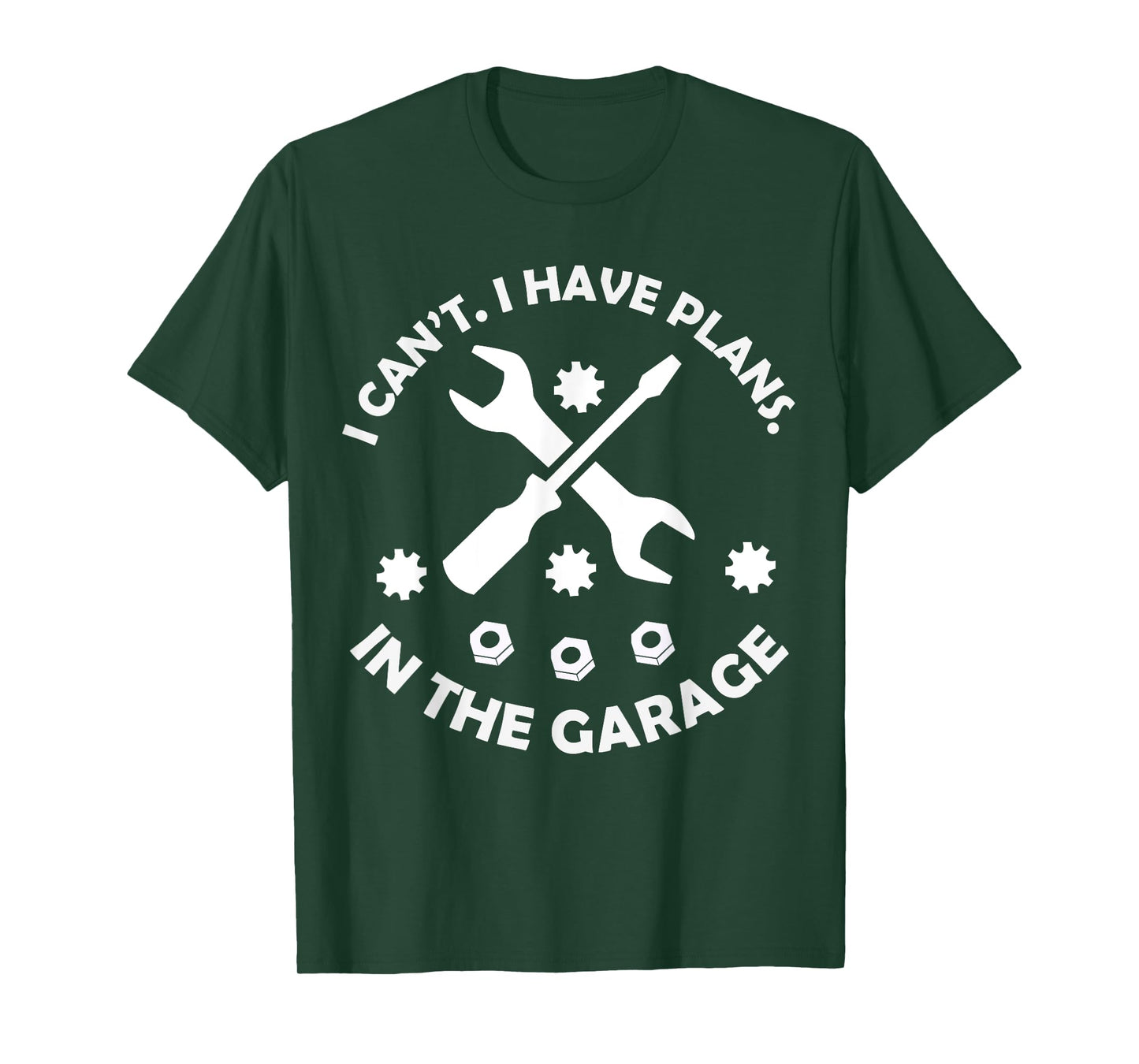 I Can't I Have Plans In The Garage Dad & Grandpa Mechanical T-Shirt