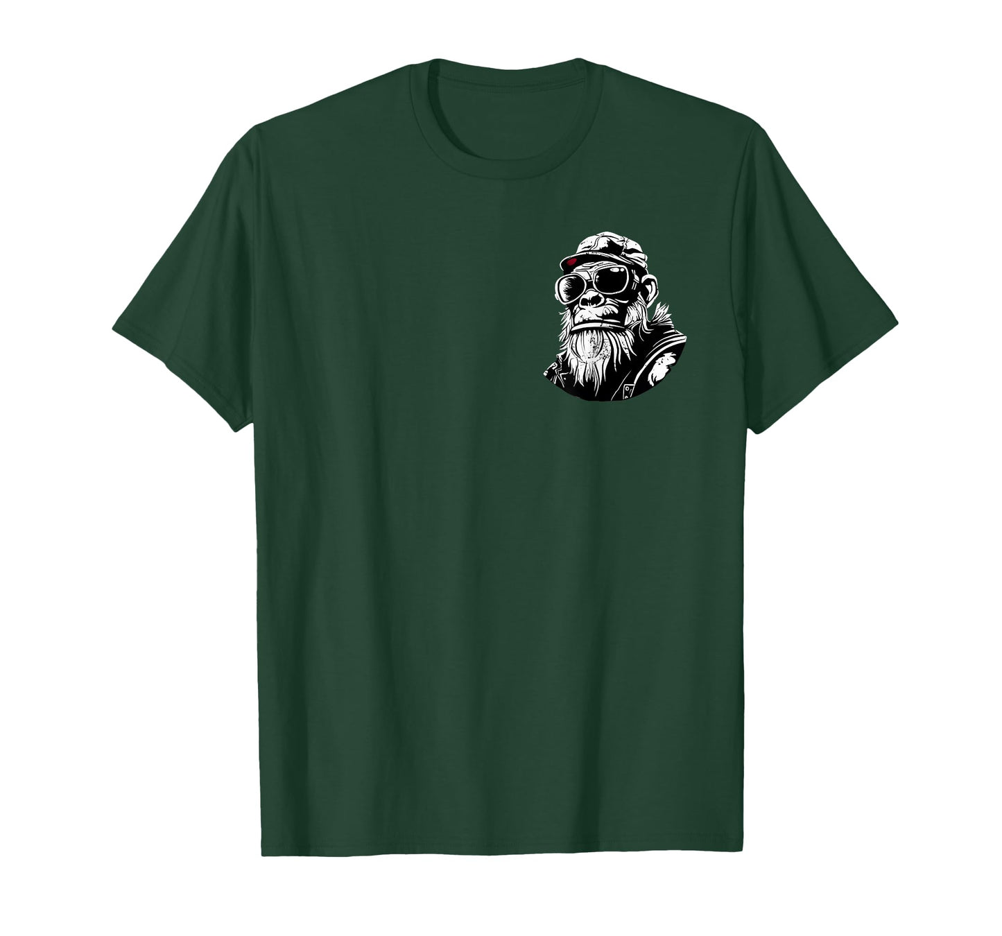 Grumps Like A Regular Grandpa Only Grumpier Monkey T-Shirt