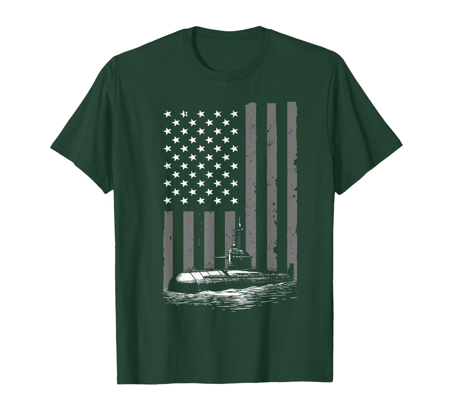 Funny Submarine Design For Men Submariner Submarine Veteran T-Shirt