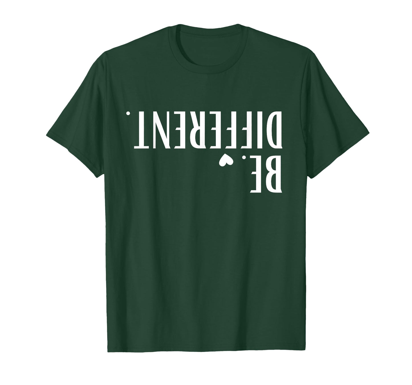 Funny Upside Down Be Different Men Women Kids T-Shirt