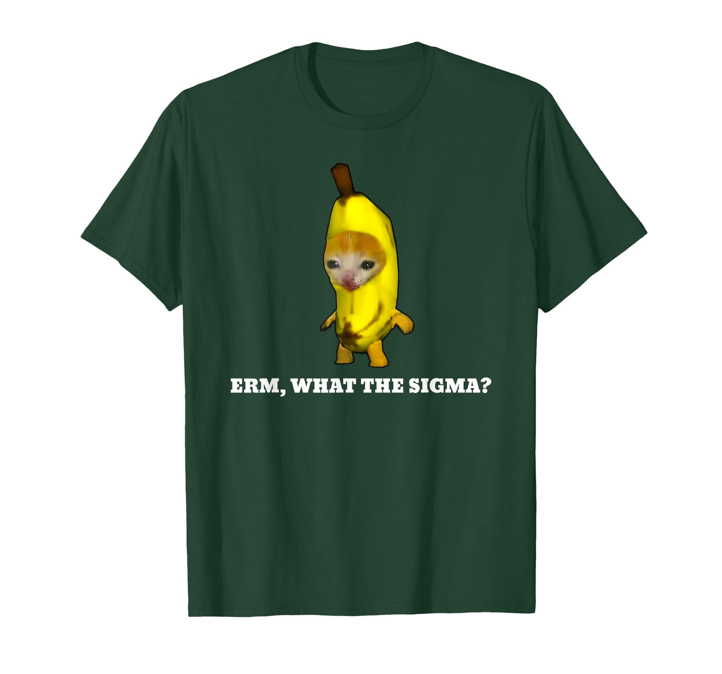 Erm, What Sigma? Cat meme Men Women Girls Kids T-Shirt