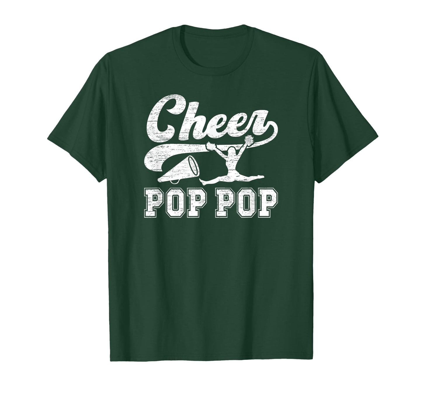 Cheer Pop Pop Of A Cheerleader Pop Pop Cheerleading Pop Pop T-Shirt