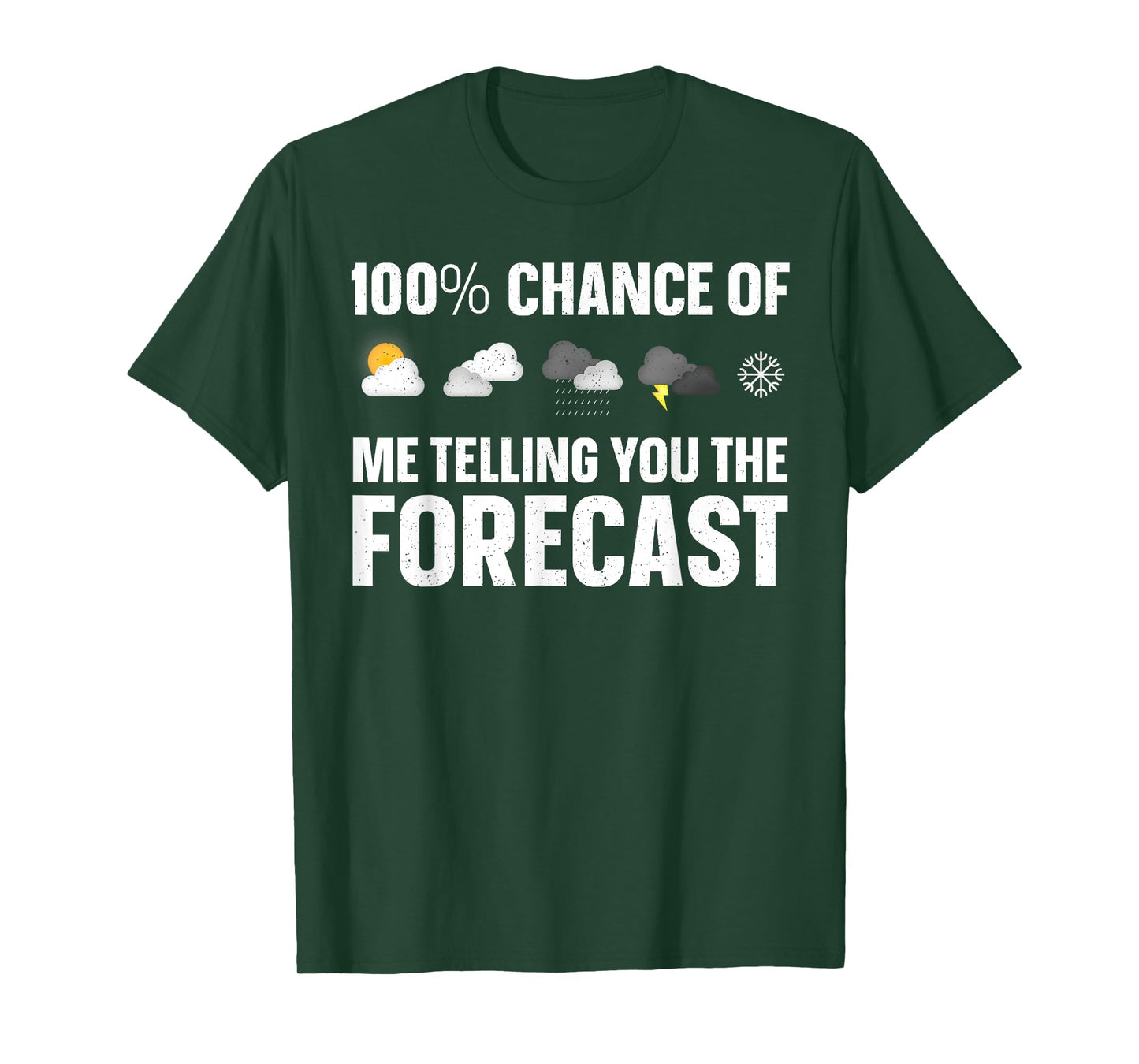 Funny Meteorology Art For Men Women Weather Meteorologist T-Shirt