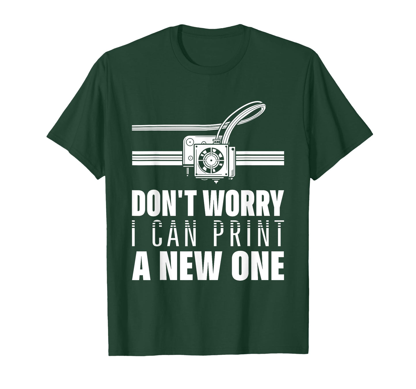 Funny 3D Printer Geek Filament Printing Machine Lover Outfit T-Shirt