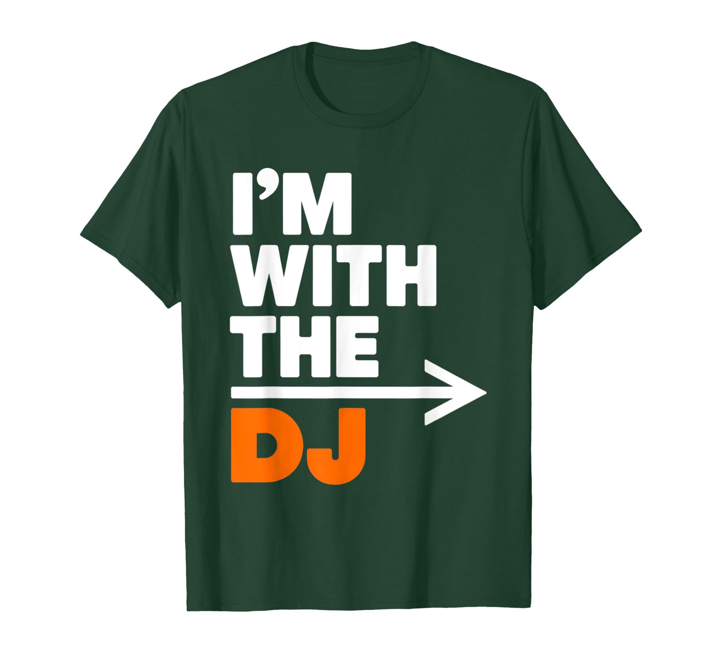 I'm With The DJ Funny Matching Halloween Costume T-Shirt