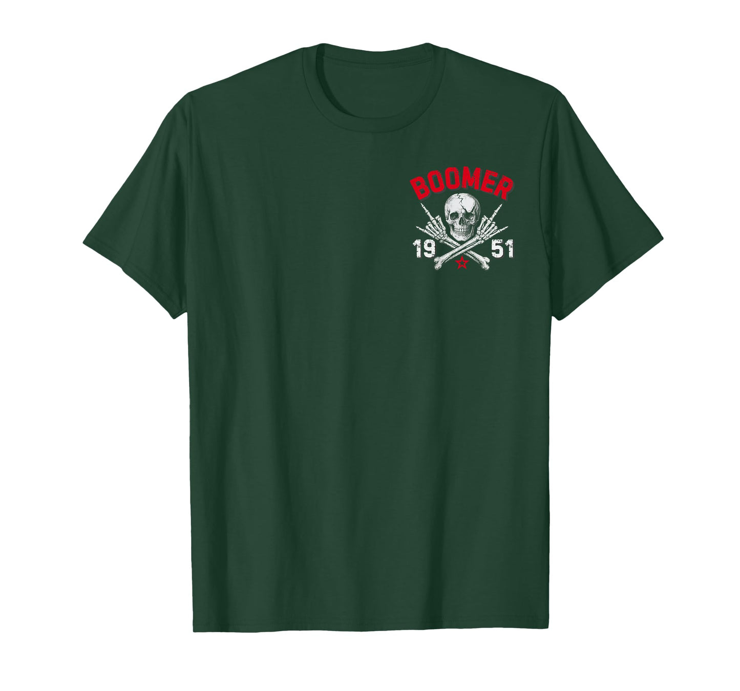 Boomer 1951 Before All You Sissie were Born Skull T-Shirt