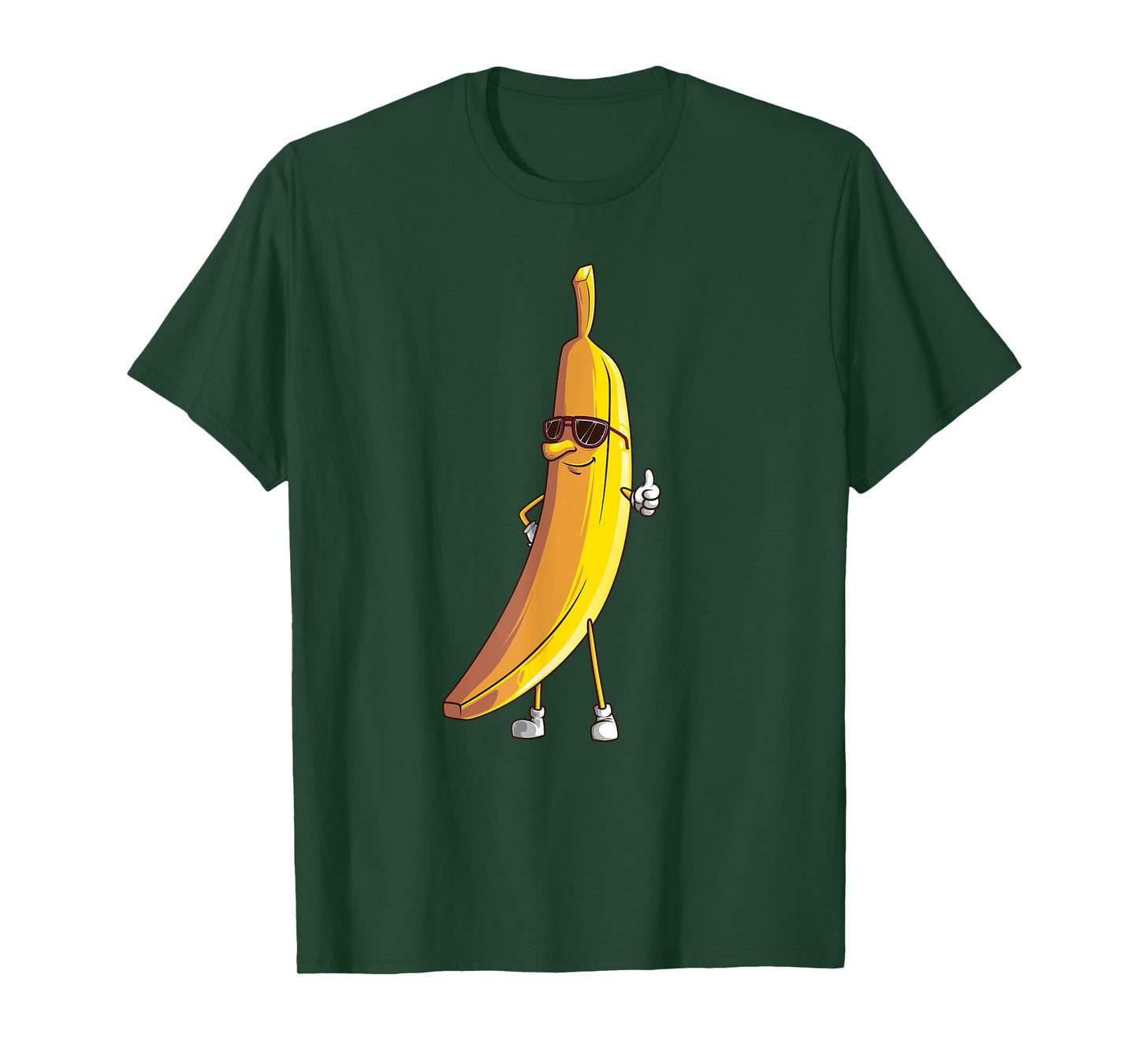Cool Banana Wearing Sunglasses | Funny Fruit Eyewear Gift T-Shirt