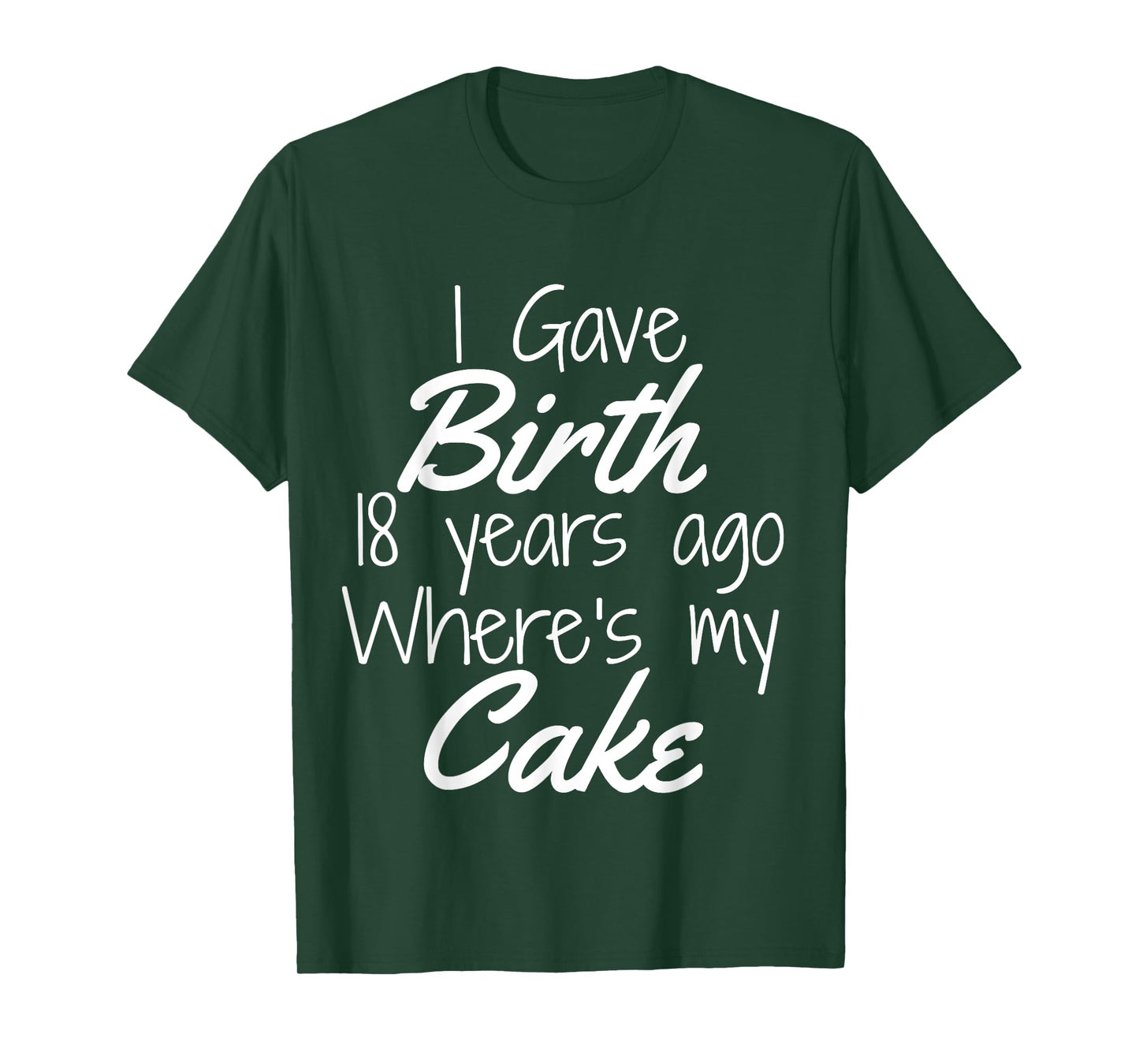 18th Birthday Shirt for Mom Son Daughter 18 Year Old T-Shirt