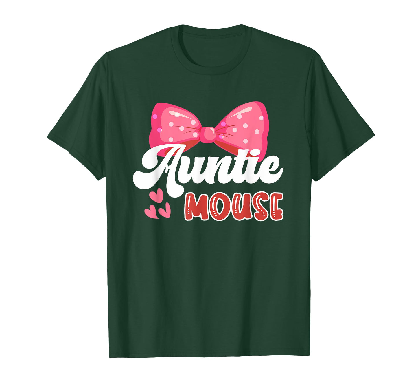 Cute Auntie Mouse | Nephew Niece | Aunt Women T-Shirt