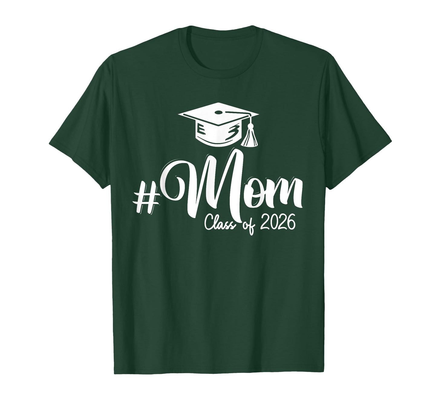 Senior 2026 Mom Class of 2026 Graduation Family Matching T-Shirt