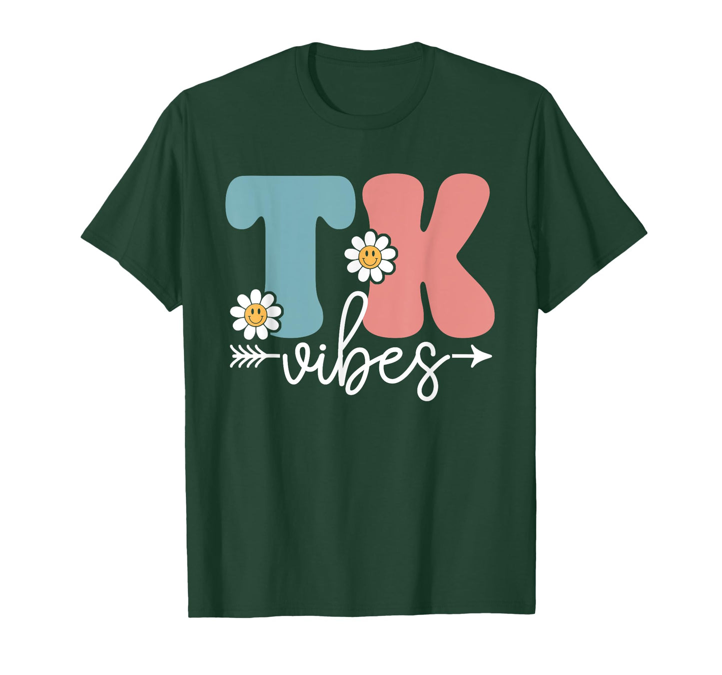 TK Vibes Back To School Teachers Students TK Team Men Women Kids T-Shirt