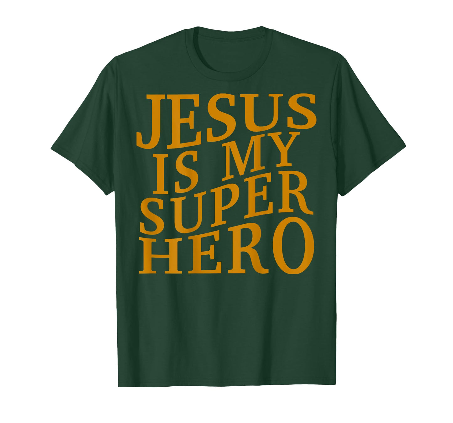 Toddler Jesus is My Superhero Christian God Son Brother Kids T-Shirt