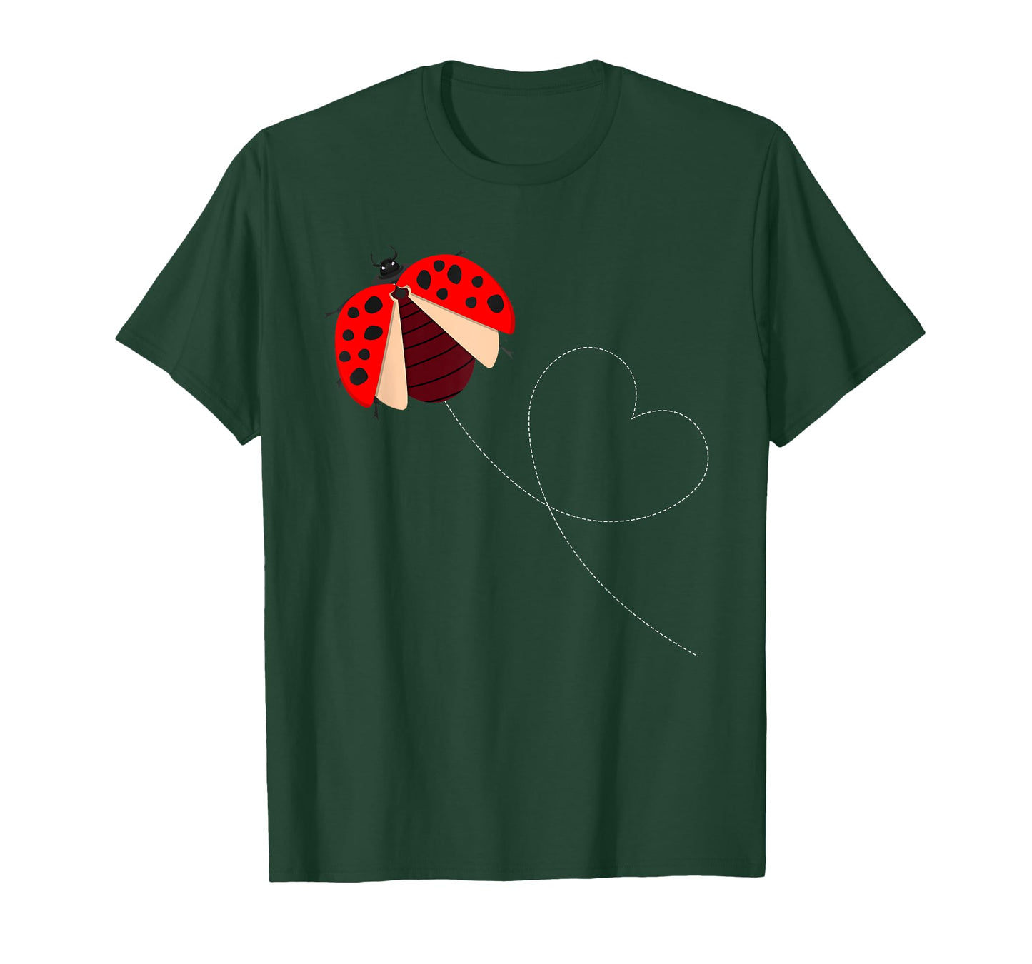 Funny Ladybug Design For Men Women Boys Girls Lady Bug Lover T-Shirt
