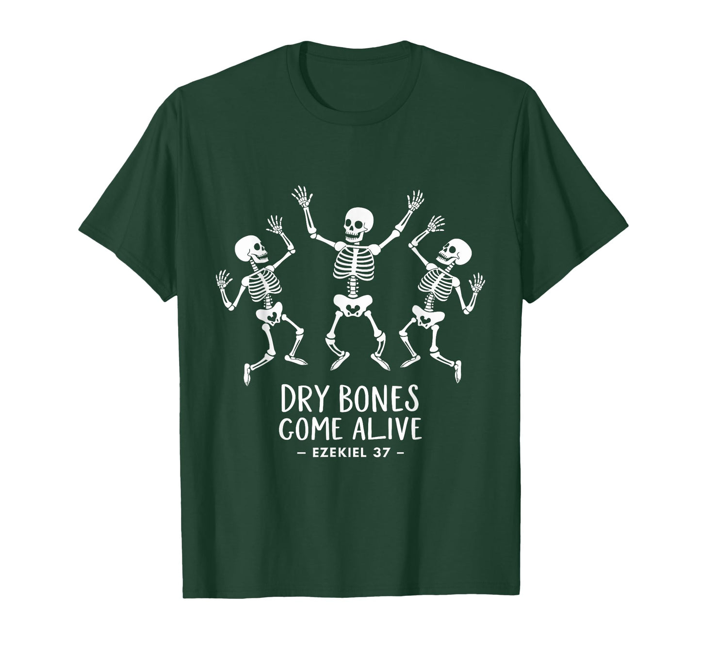 Dry Bones Come Alive Funny Skeleton Dancing Meme T-Shirt