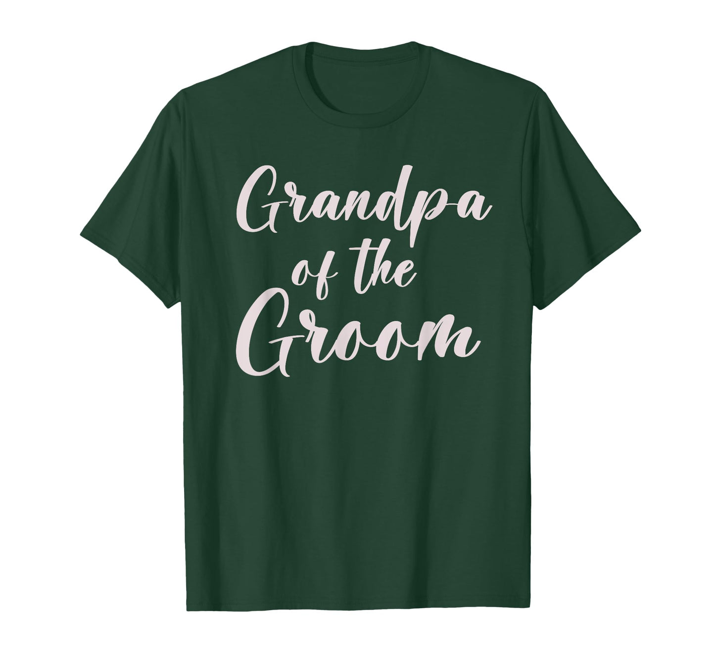 Grandpa of the Groom Tee Wedding Team of Groom Grandfather T-Shirt
