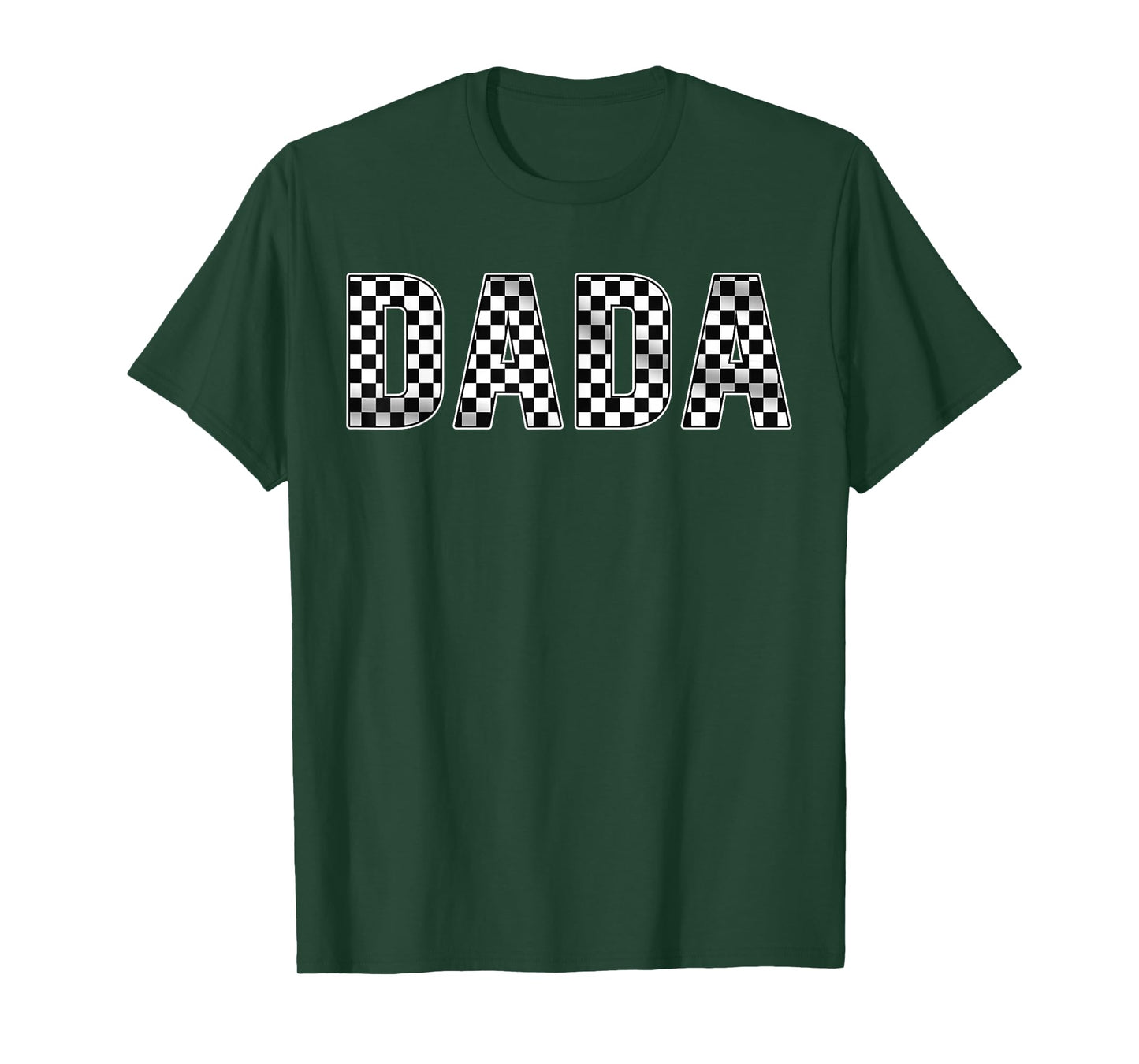 Pit Crew Dada Racing Car Family Matching Birthday Party T-Shirt