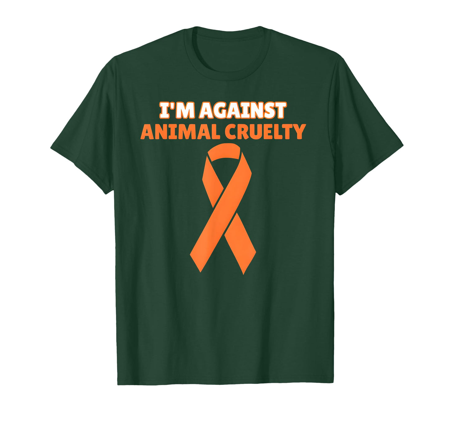 I’m Against Animal Cruelty Animal Rghts Anti Cruelty T-Shirt